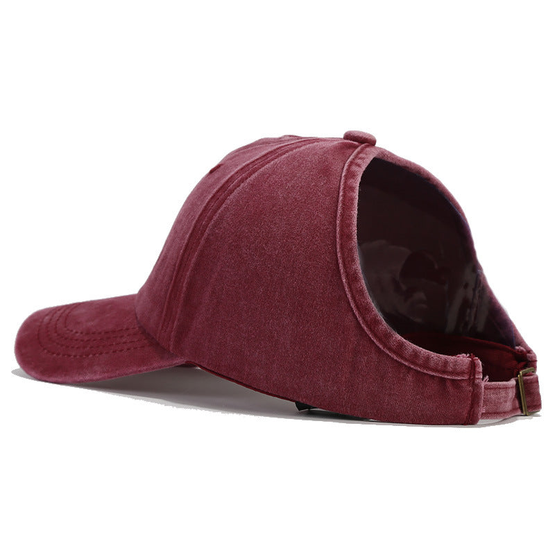 Wholesale  ponytail cap summer breathable sun protection baseball cap