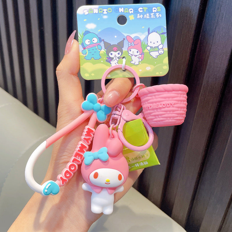 Wholesale Cartoon Cute PVC Keychains ACC-KC-WoAn014