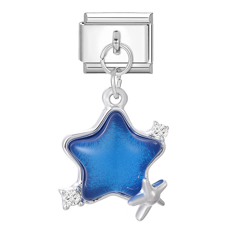 Wholesale 9mm Italian Charm Starter Bracelets DIY Pendant Style Stainless Steel Composable Bracelet