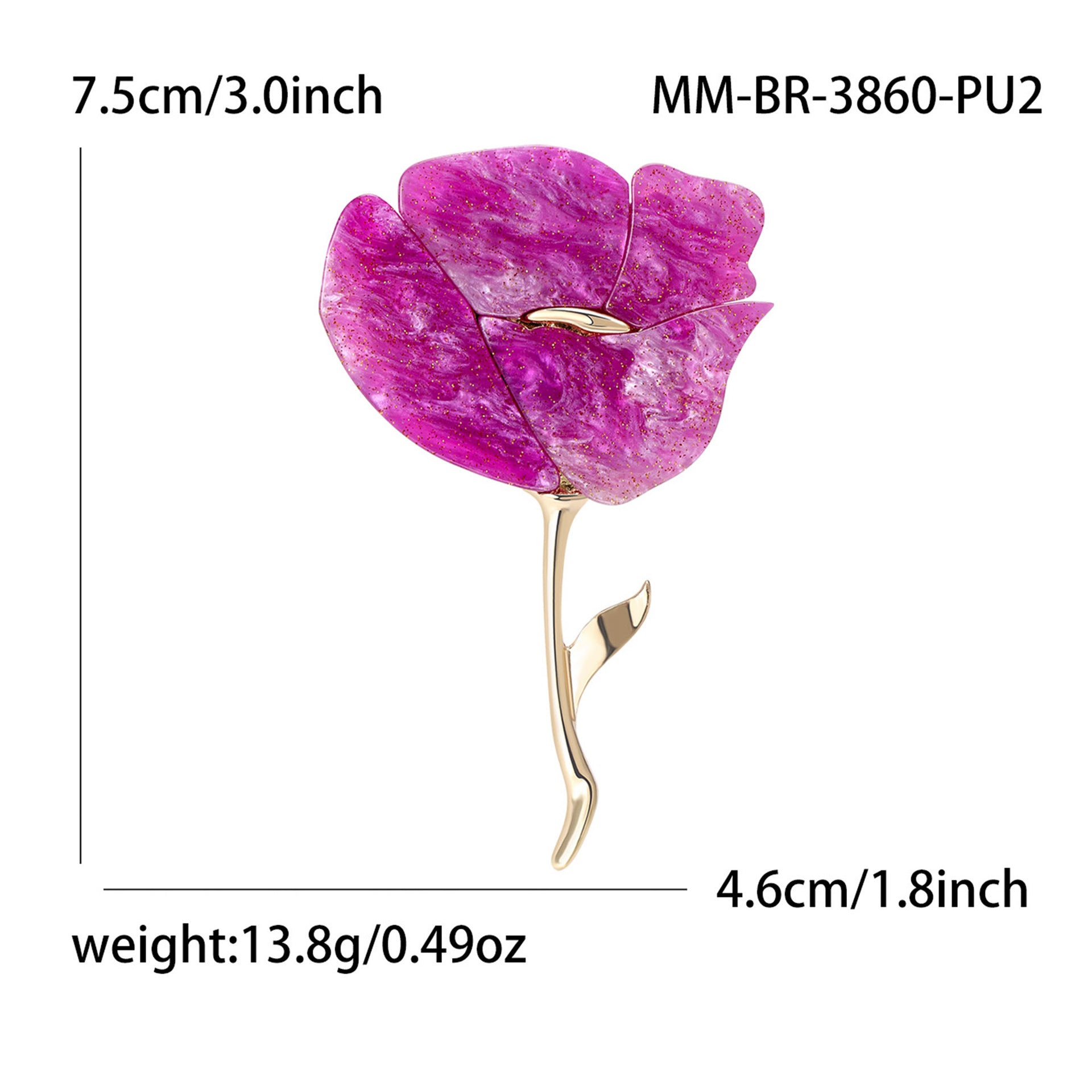 Wholesale Sweet Red Brooch Alloy Pin Fashionable Women S Decorative Accessory For Daily Outfits