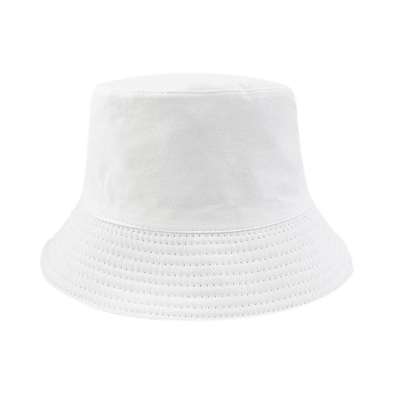 Wholesale Double-sided sun protection embroidered logo Bucket Hat