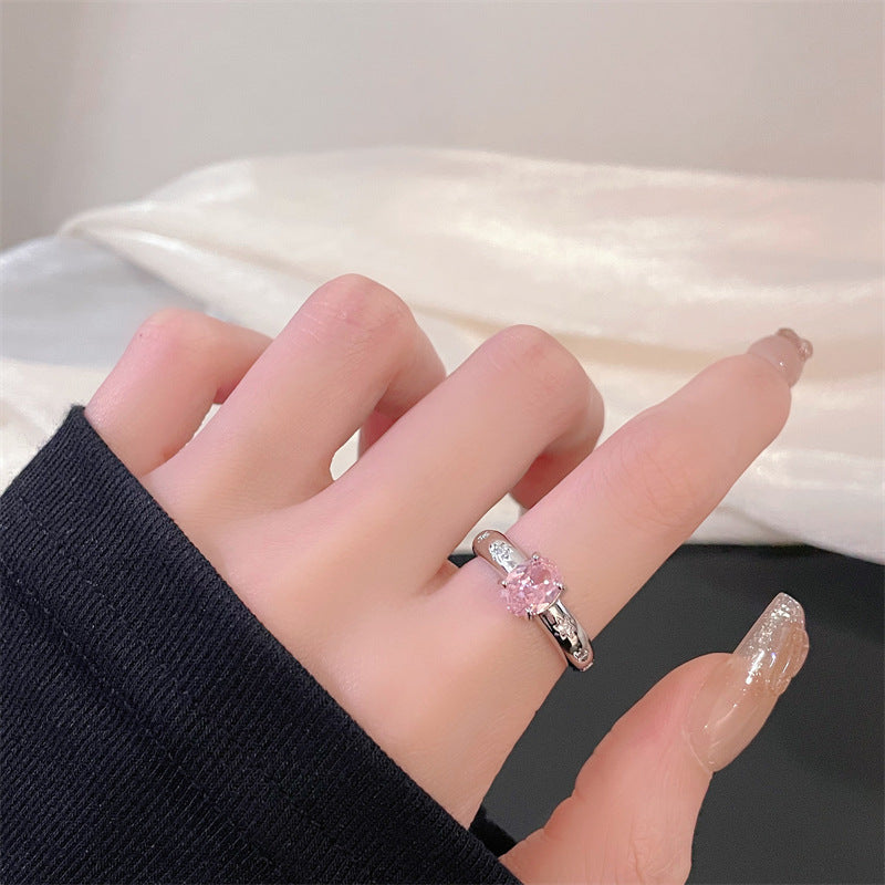 Wholesale Copper Drip Oil Butterfly Zircon Open Ring - Trendy Jewelry Accessory for Women,  Everyday Gift