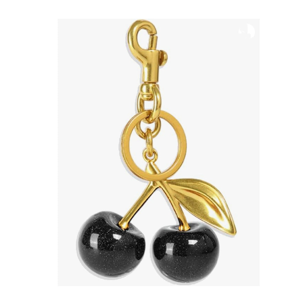 Wholesale Polished Plastic Resin Cherry Keychain Bag Pendant Sweet Style Decorative Accessory