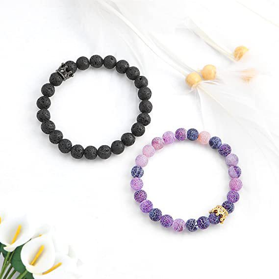 Wholesale Natural Stone Agate Bead Bracelet ACC-BT-Zhongh011