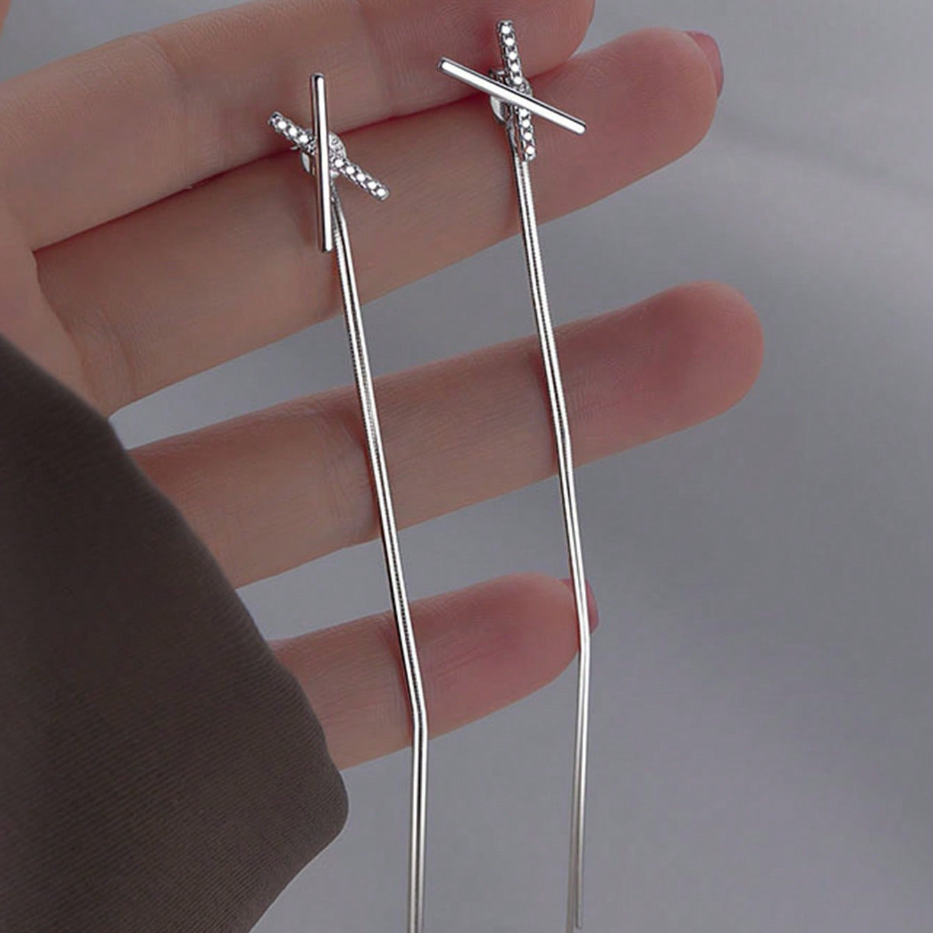 Wholesale Skinny Tassel Earrings