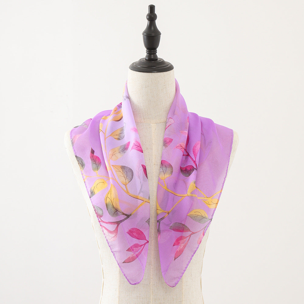 Wholesale Leopard print large square scarf