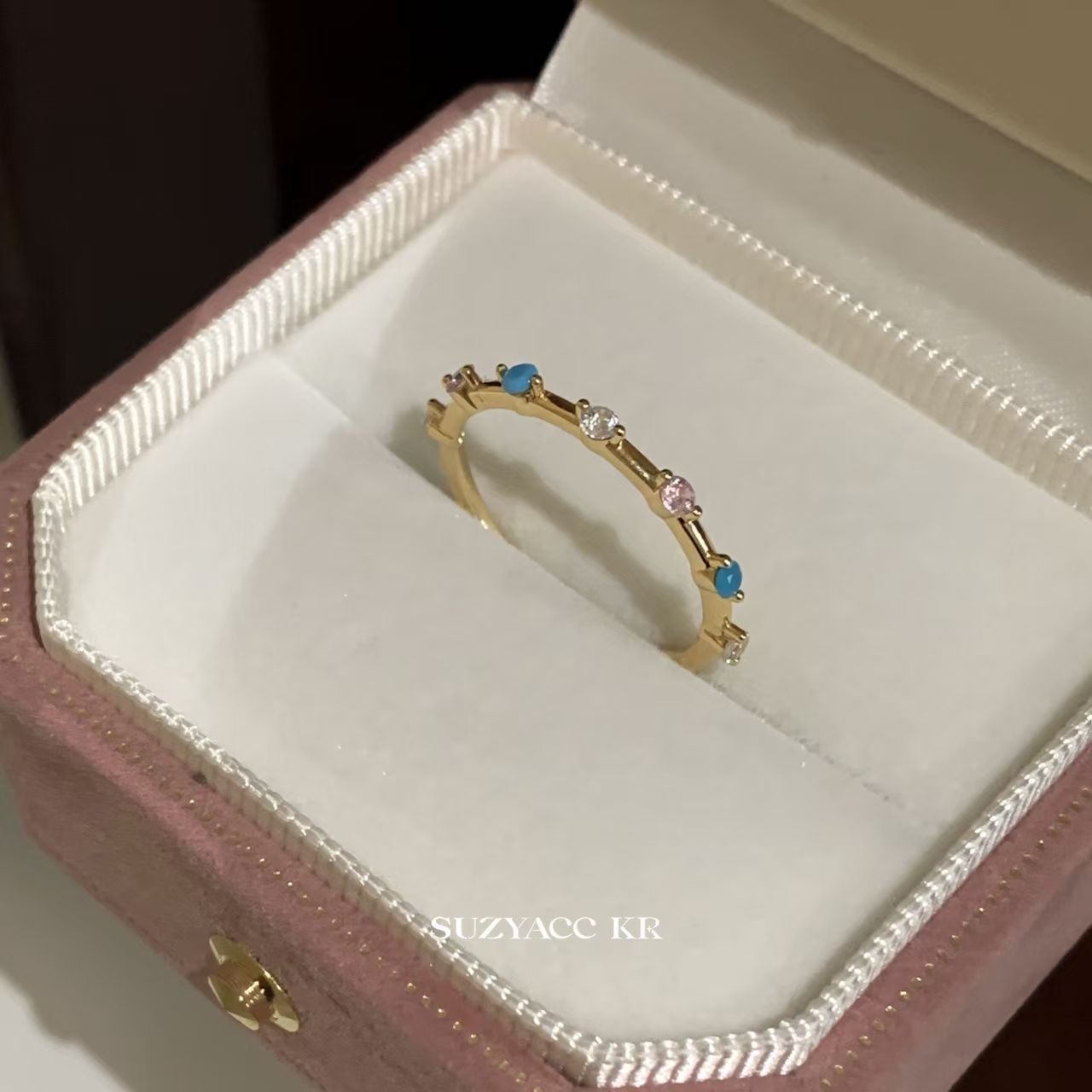 Wholesale Sweet Dripping Oil Alloy Ring - Chic Jewelry Accessory for Everyday Wear