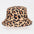 Wholesale Leopard Print Men's and Women's Fisherman Hat Bucket Hat