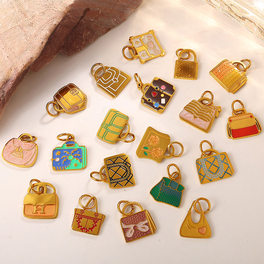 Wholesale Cool Style DIY Mini Bag Charms for Jewelry