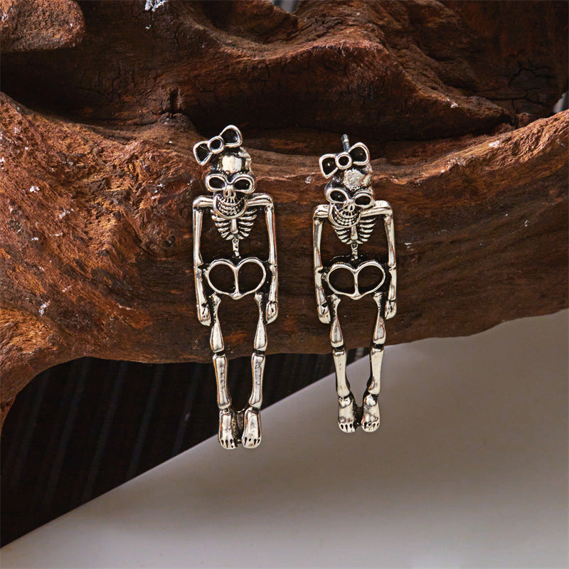 Wholesale Punk Style Skull Earrings Gothic Halloween Series  Earrings