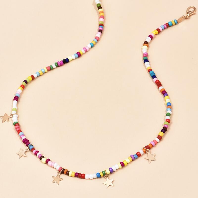Wholesale  Bohemian Rice Bead Necklace