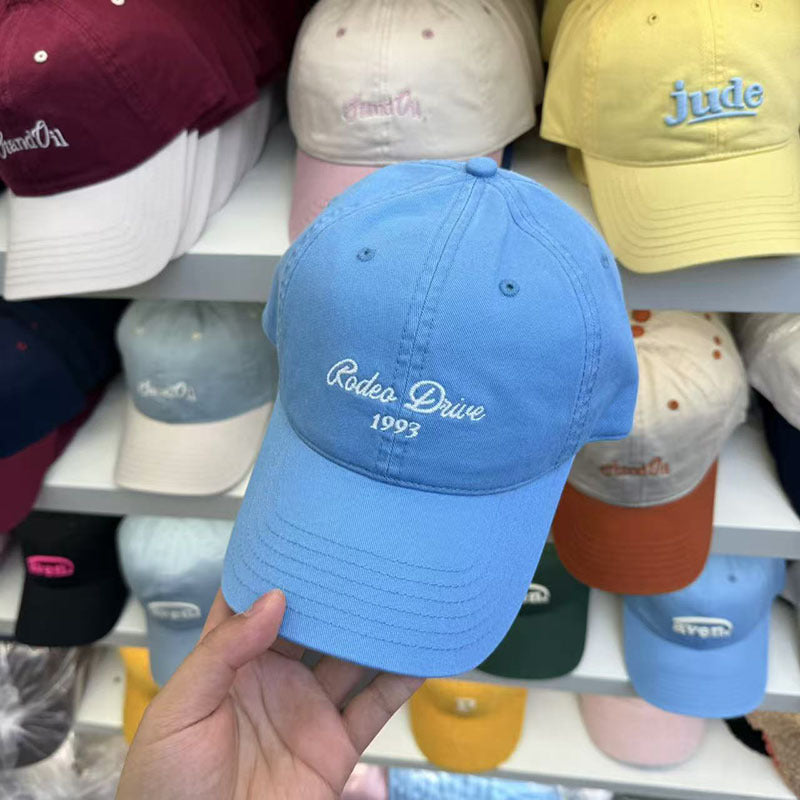 Wholesale Washed Soft Top Embroidered  Baseball Cap