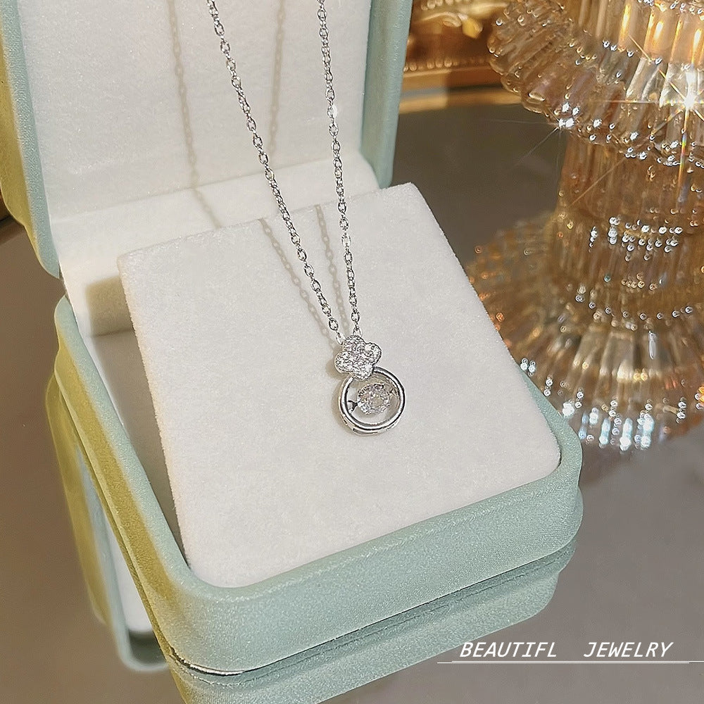 Wholesale Titanium Steel Clavicle Chain Choker Necklace ACC-NE-Xiyue004