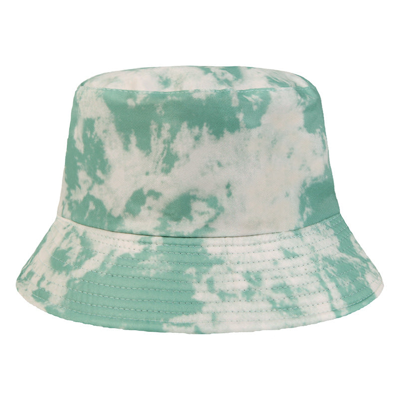 Wholesale  Printed Pattern Fisherman's Hat Tie-Dyed Double-Sided Basin Hat Bucket Hat