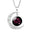 Wholesale  12 Constellation Crescent Moon Necklace