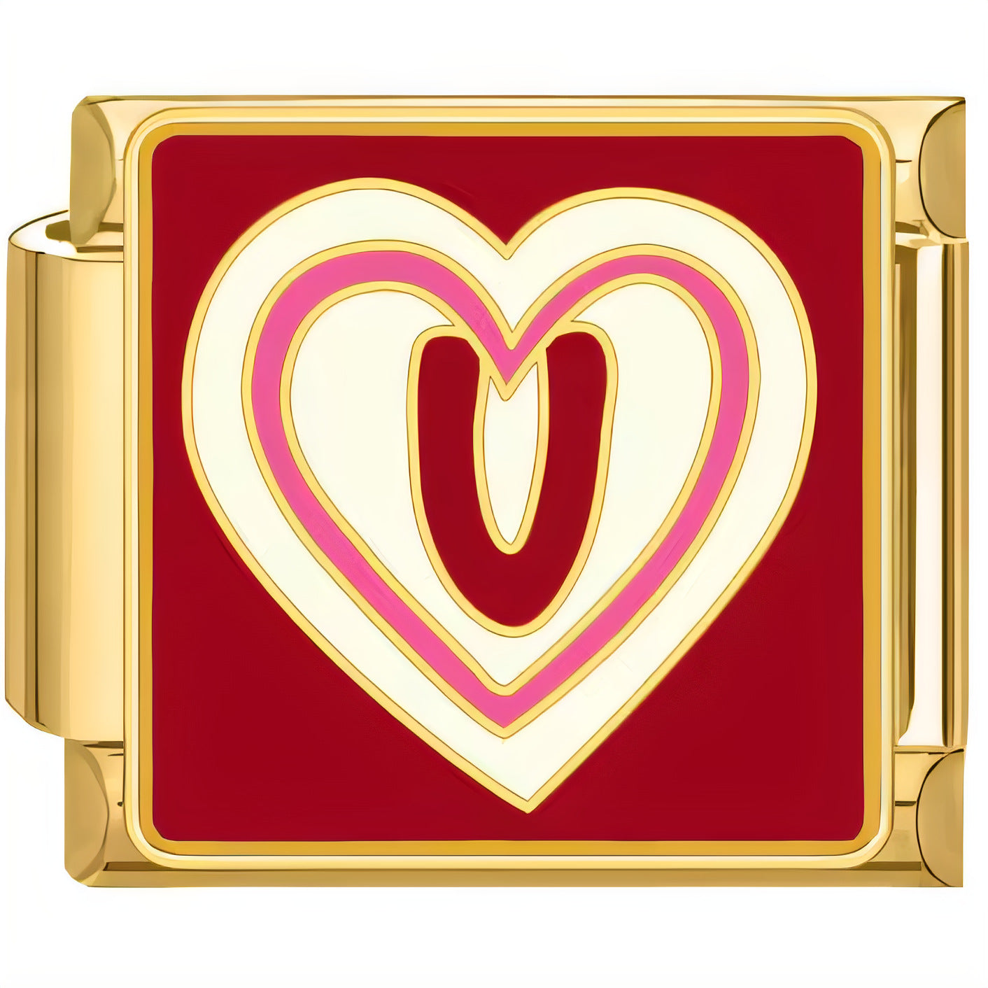 Wholesale  Italian Charm Bracelet 9mm DIY Golden Fruit  Creative Stainless Steel Composable Bracelet