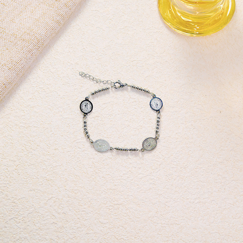 Wholesale 3mm Stainless Steel Bead Bracelet