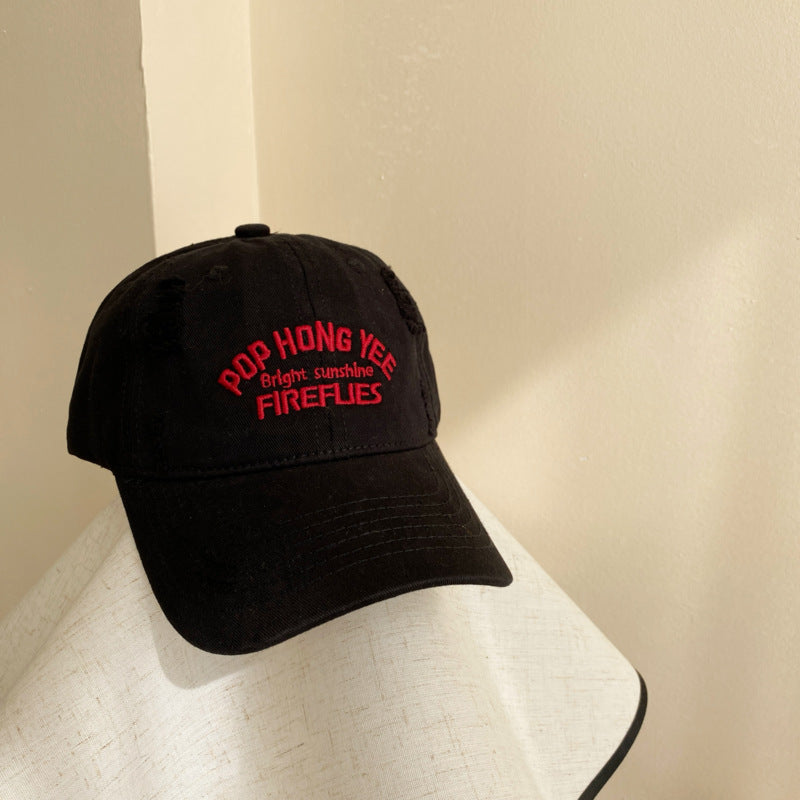 Wholesale Children's alphabet embroidered baseball cap