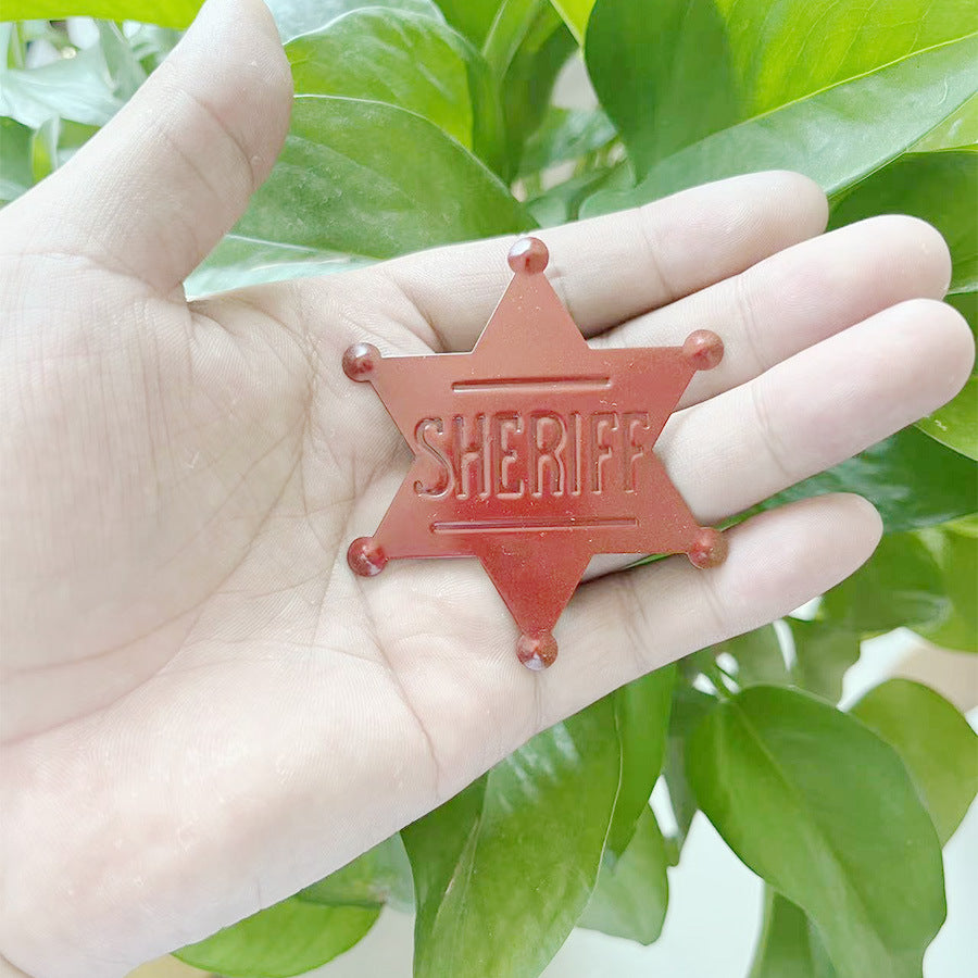 Wholesale  retro creative badge brooch  accessories brooch