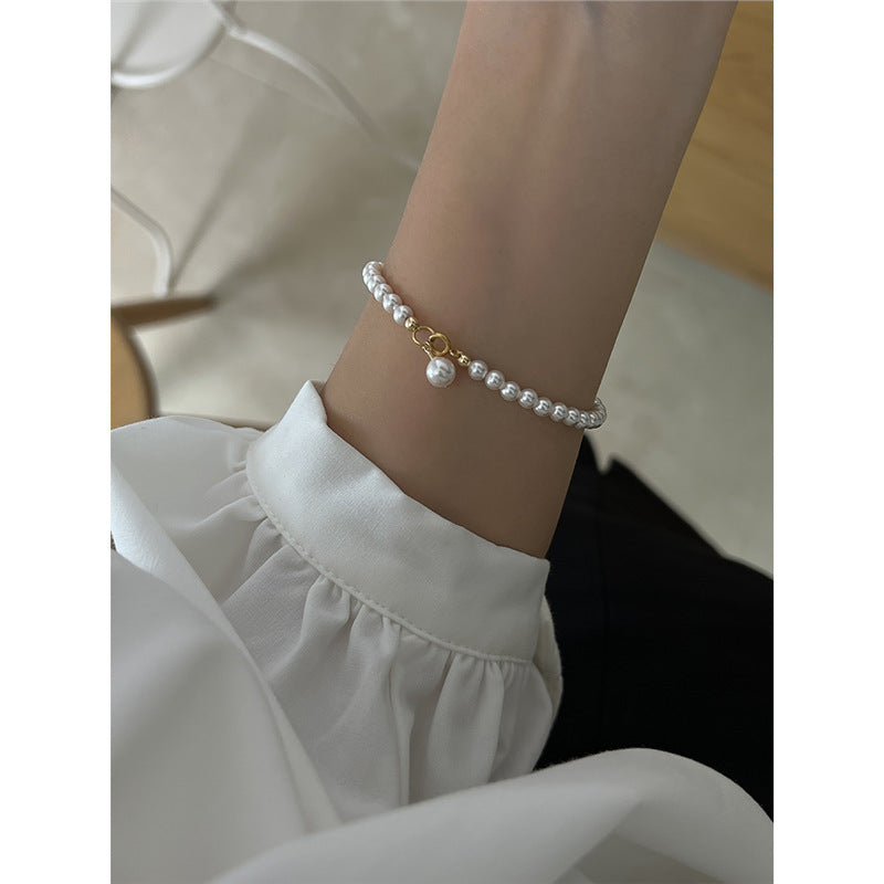 Wholesale  round pearl simple bracelet