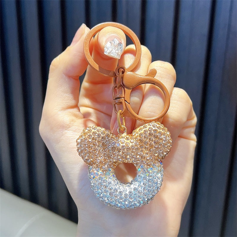 Wholesale Cartoon Cute Diamond Hollow Keychains ACC-KC-WoAn012