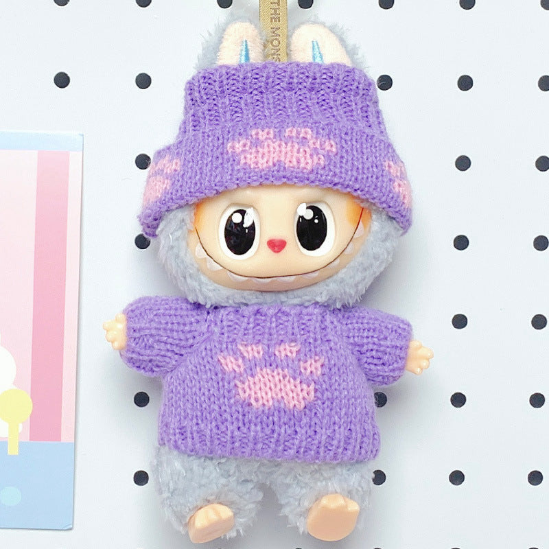 Wholesale Cute cartoon mini doll clothes