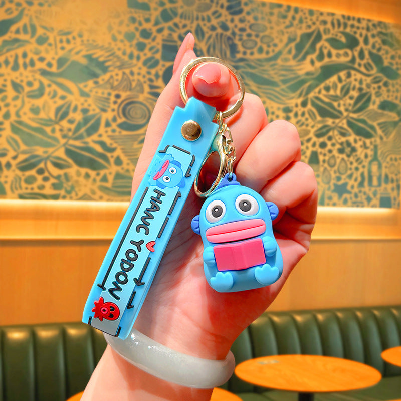 Wholesale Cartoon Fish Silicone Keychain Cute Keychain ACC-KC-JuCai007