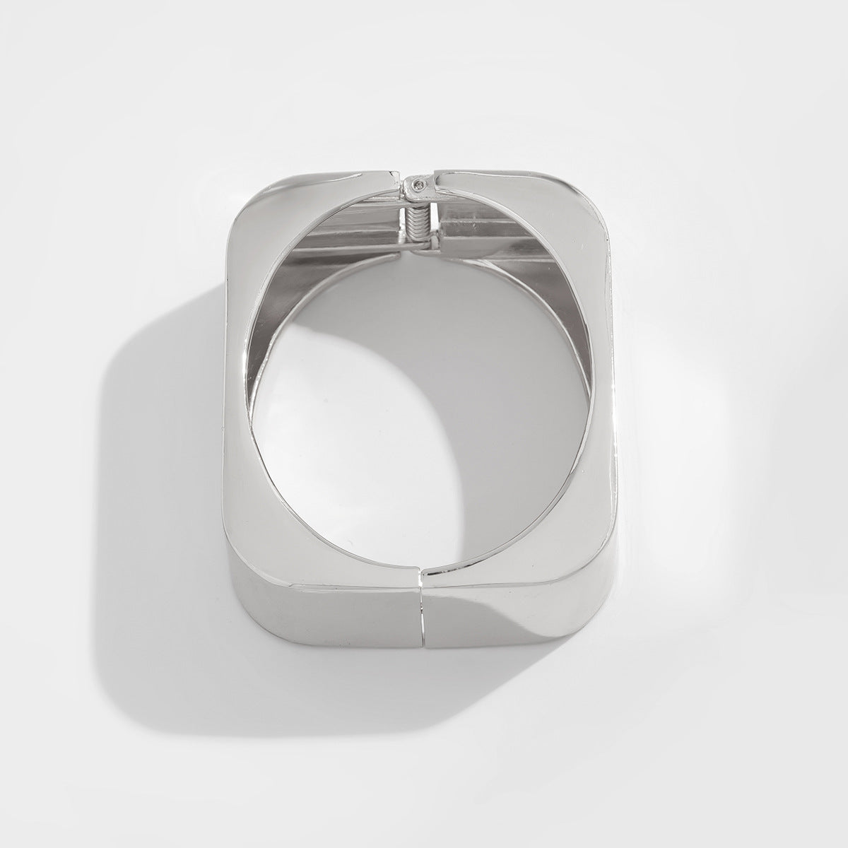 Wholesale Metal glossy wide bracelet