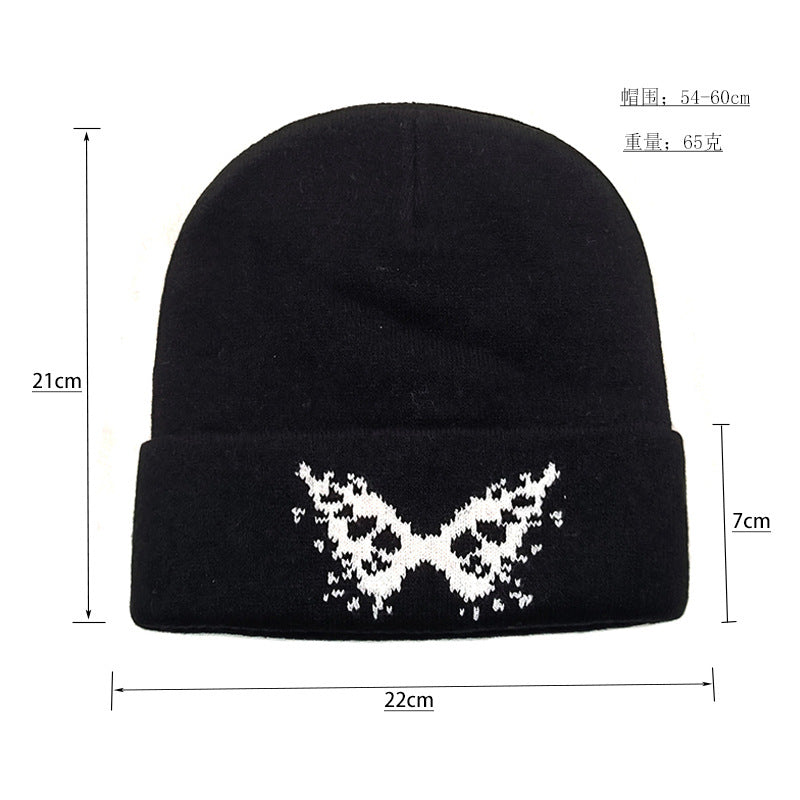 Wholesale  Butterfly Knitted Hat Beanie
