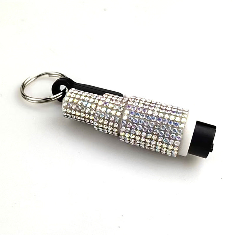 Wholesale Outdoor 2 in 1 Diamond Keychain For Car ACCVIP-KC-CanWu001