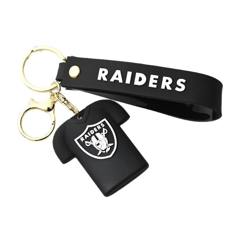 Wholesale Creative cartoon bull head key chain