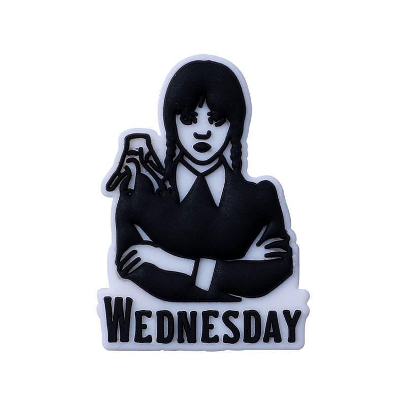 Wholesale 20pcs Gothic Style Silicone Beads Focal Beads DIY Beading Accessories ACC-BDS-RongFa006