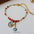 Wholesale  Retro Colorful Oil Drop Pony Beaded Necklace
