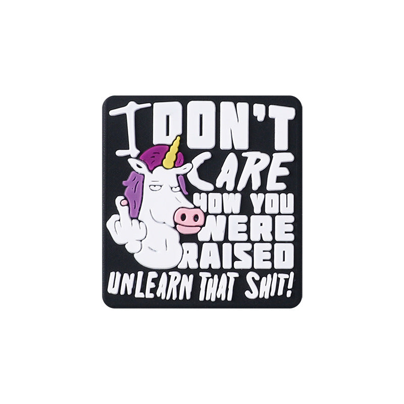 Wholesale 20pcs Cartoon Unicorn Silicone Focal Beads ACC-BDS-RongFa031