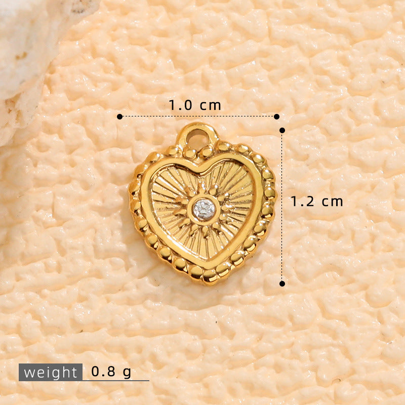 Wholesale heart-shaped pendant