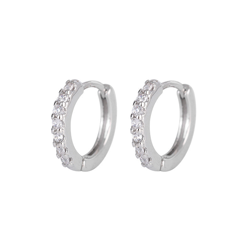 Wholesale 925 Diamond Copper Earrings