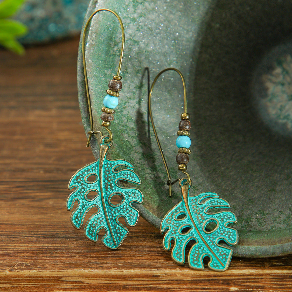 Wholesale  retro alloy earrings Bohemian fashion jewelry