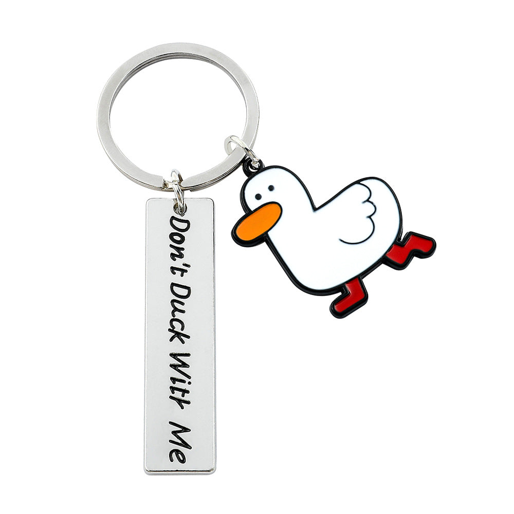 Wholesale  cute pet duck keychain