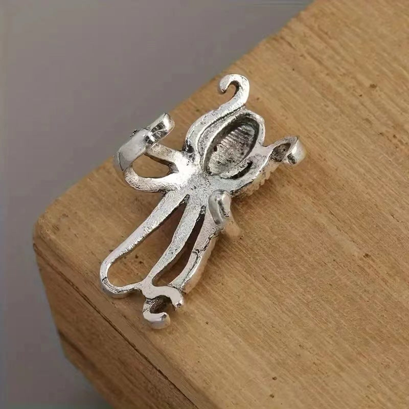 Wholesale retro personalized octopus alloy ear clip accessories earrings
