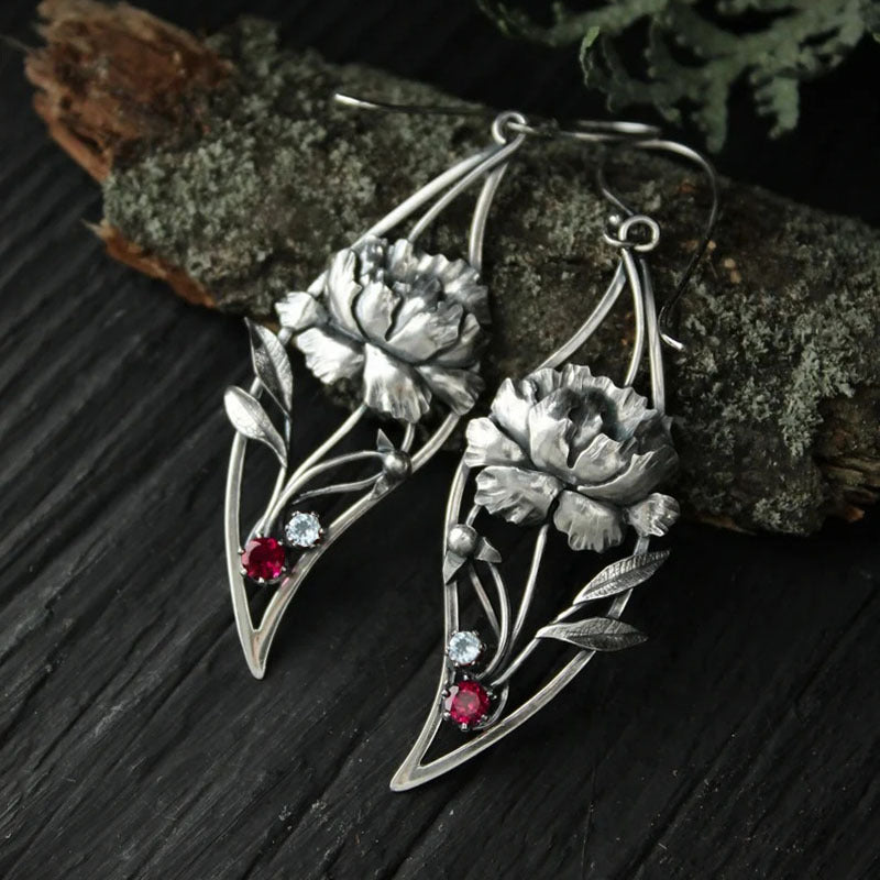 Wholesale Elegant Plant Flower Earrings