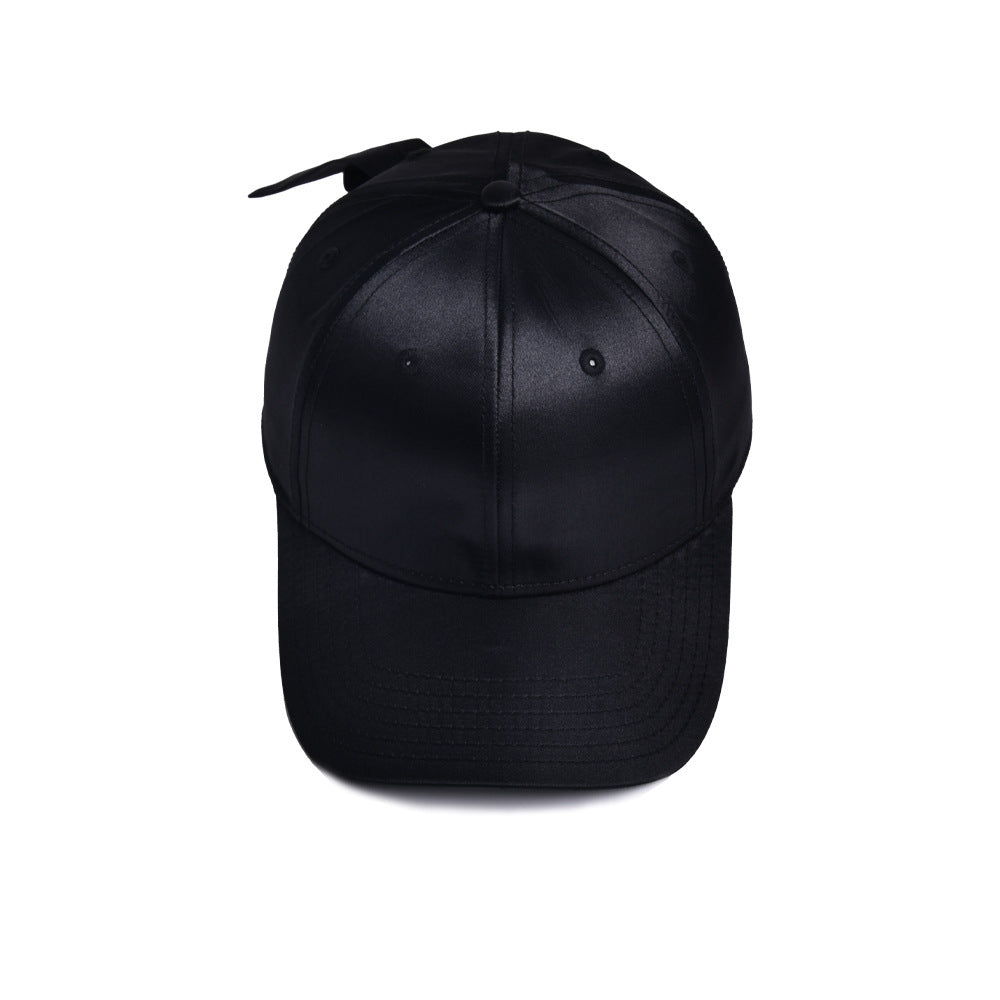 Wholesale Satin Shiny Ribbon Bow Hat Cap Baseball Cap ACC-HT-WenRan004