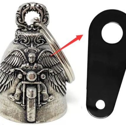 Wholesale Vintage Men's Motorcycle Style Skull Motorcycle Pendant Stainless Steel Necklace ACC-NE-Moer001