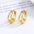 Wholesale S925 Sterling Silver Multi-layer Hollow Earrings