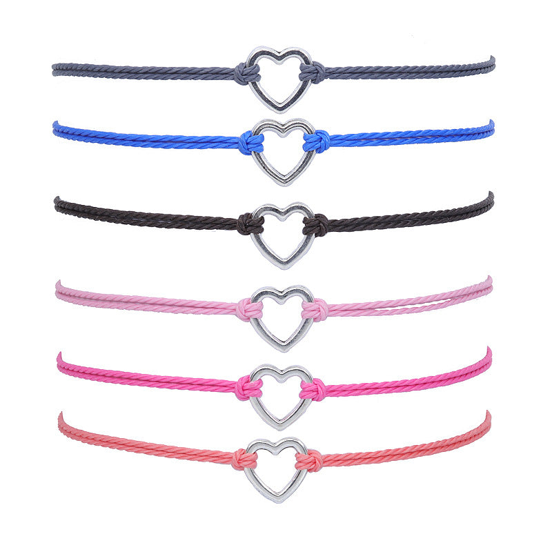 Wholesale Love Bracelet Wax Thread Braided ACC-BT-YiYe006