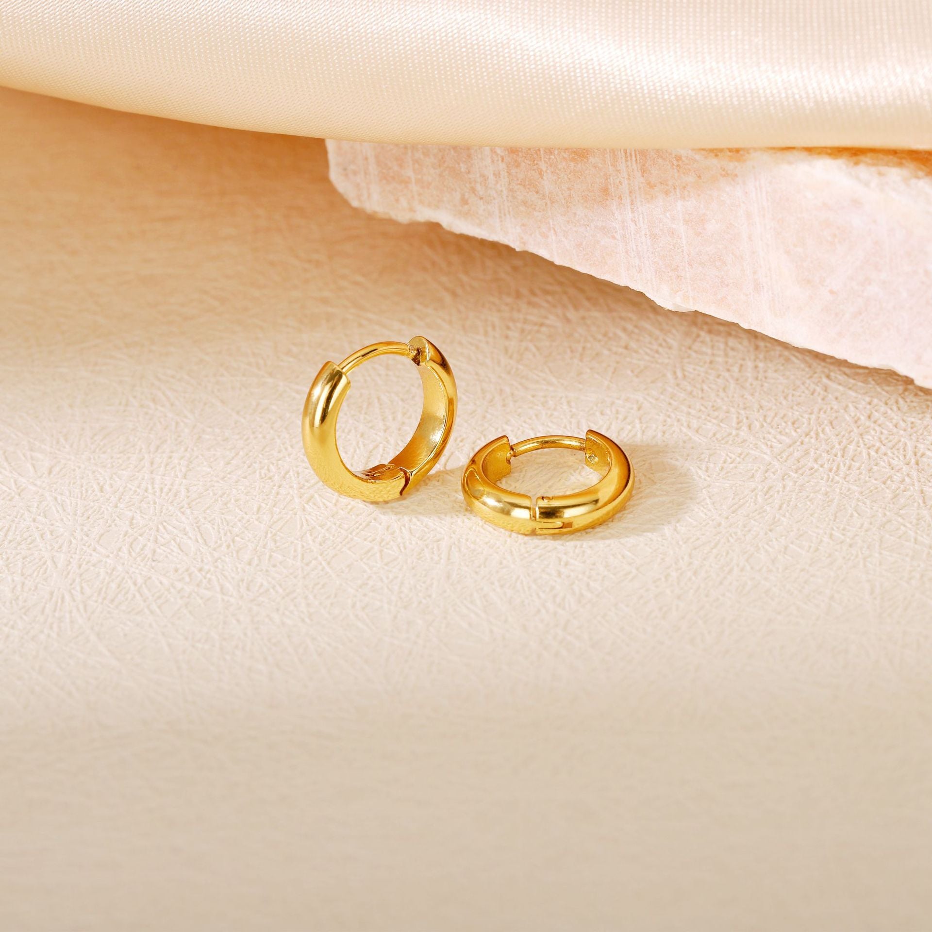 Wholesale Steel titanium hoop earrings