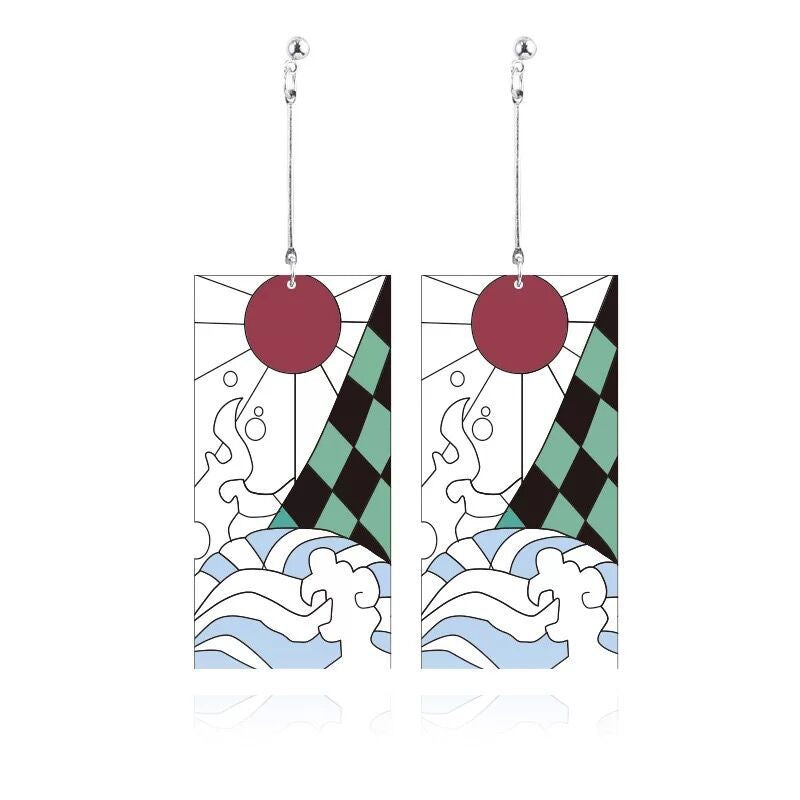 Wholesale Cartoon Cute Acrylic Earrings ACC-ES-FuSu020