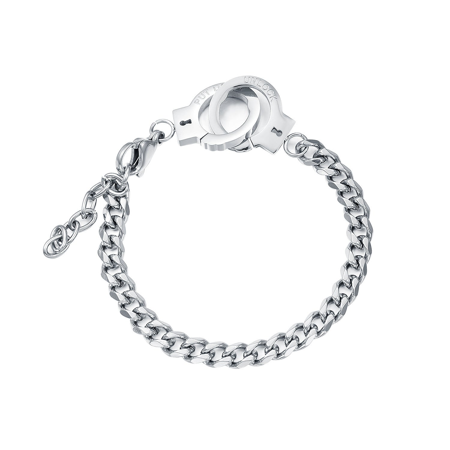 Wholesale  titanium steel handcuffs bracelet