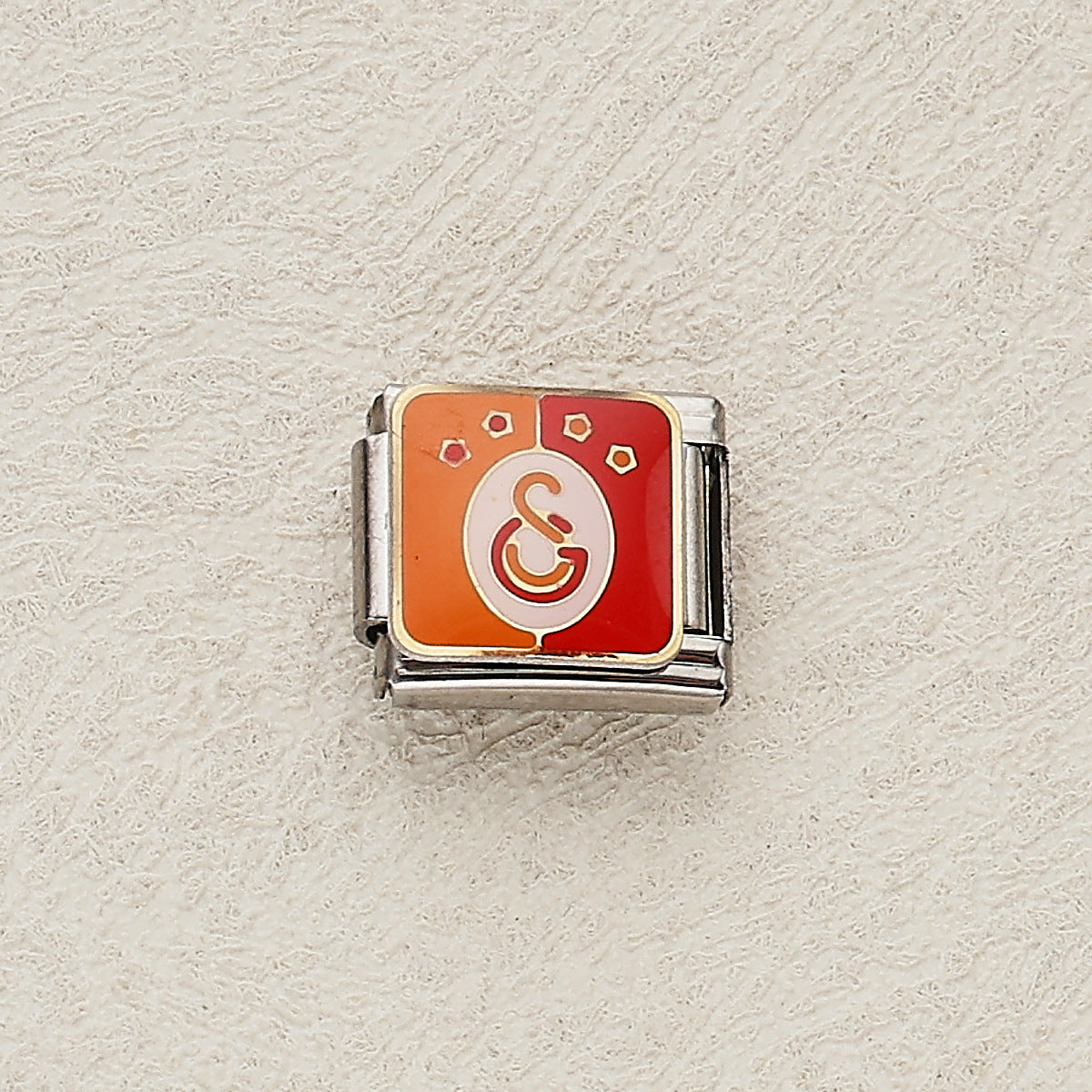 Wholesale 10pcs Italian Charm Bracelet 9mm DIY Splicing Jersey Star Moon Demon Eye Stainless Steel Composable Bracelet