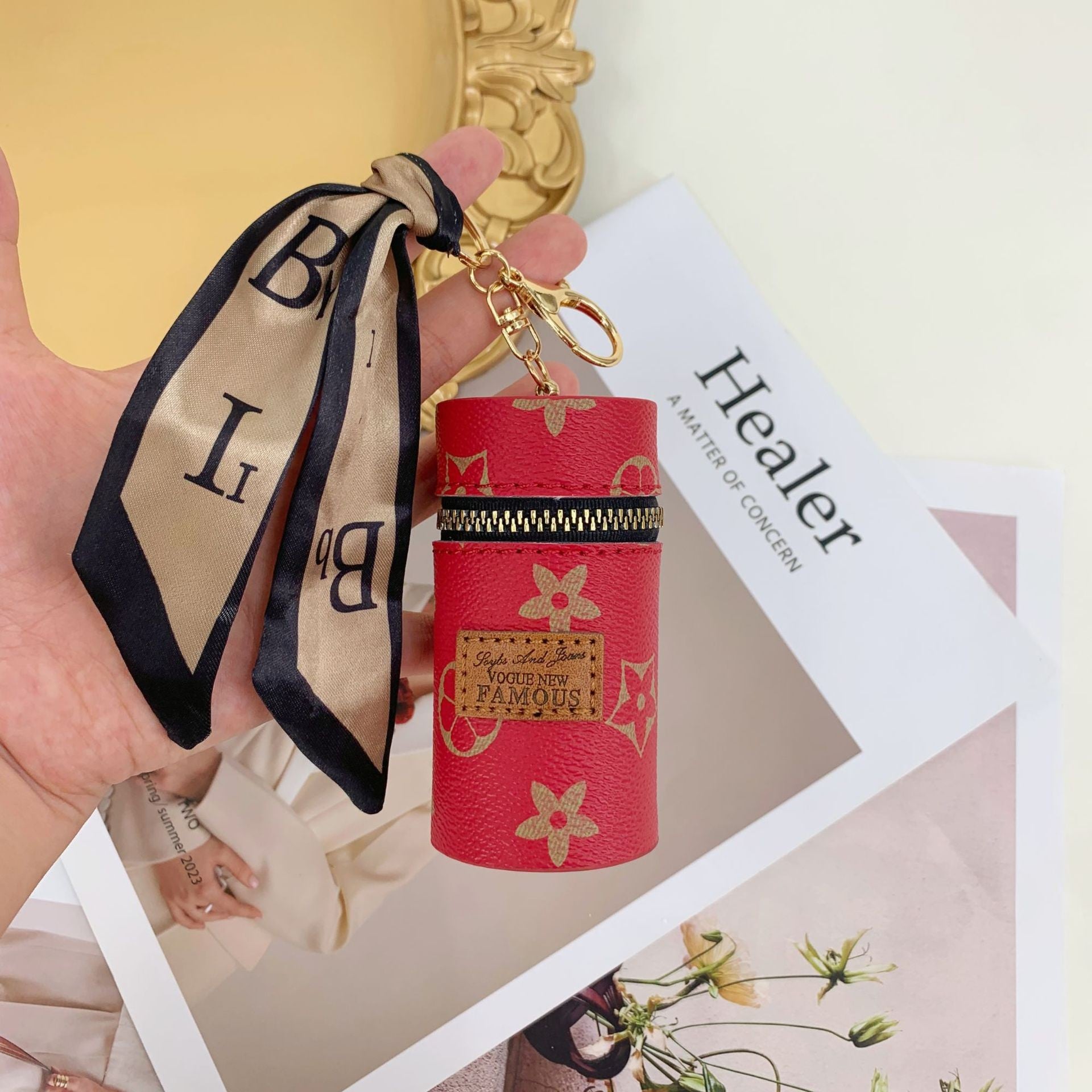 Wholesale Bucket Bag Wallet Keychain ACC-KC-ShiL001