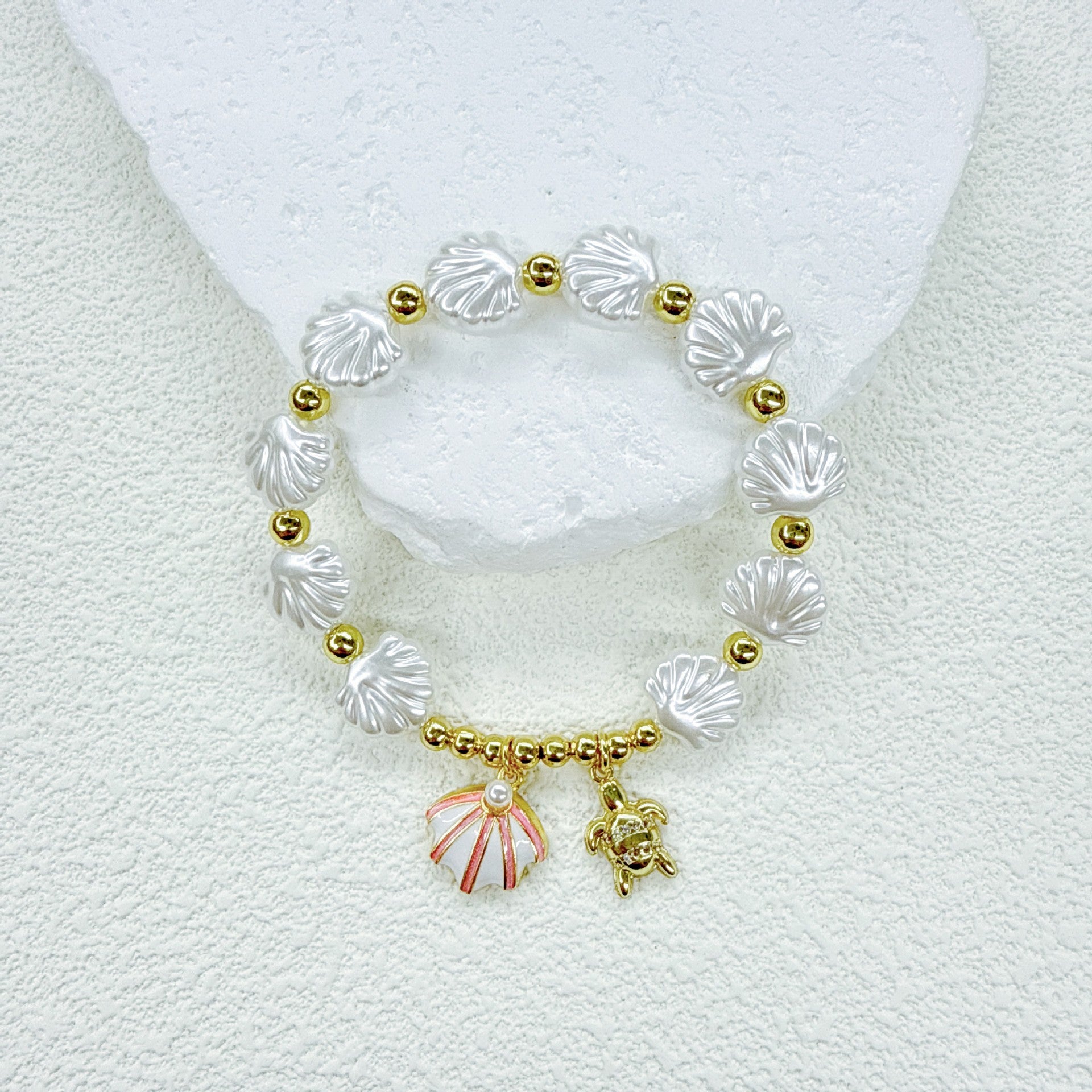 Wholesale Ocean Series Shell  Bracelet Micro-Paved Zircon Accessories